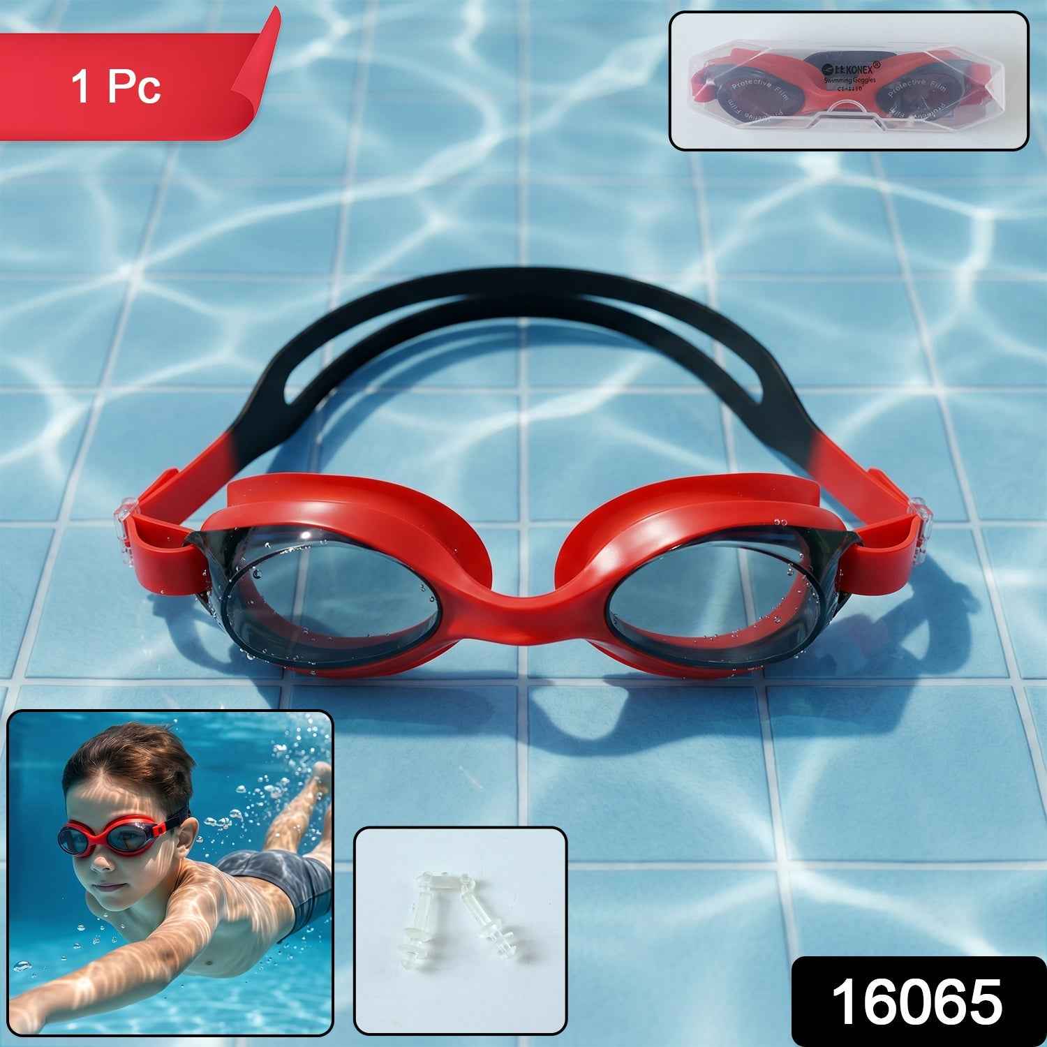Anti-Fog Swimming Goggles Ð Comfortable, Leakproof Fit for All
