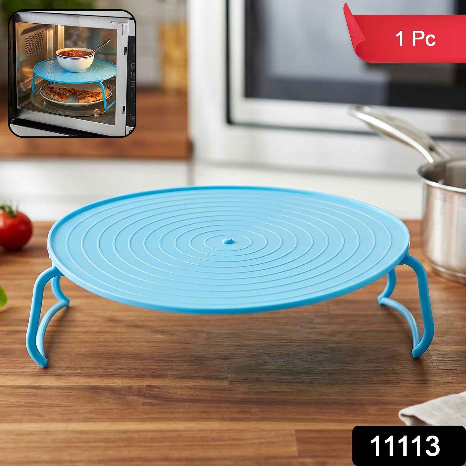 Non-Slip Plastic Microwave Tray Ð Even Heating & Stable Serving