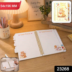 Cute Cartoon Spiral Diary Ð Compact & Durable Writing Journal