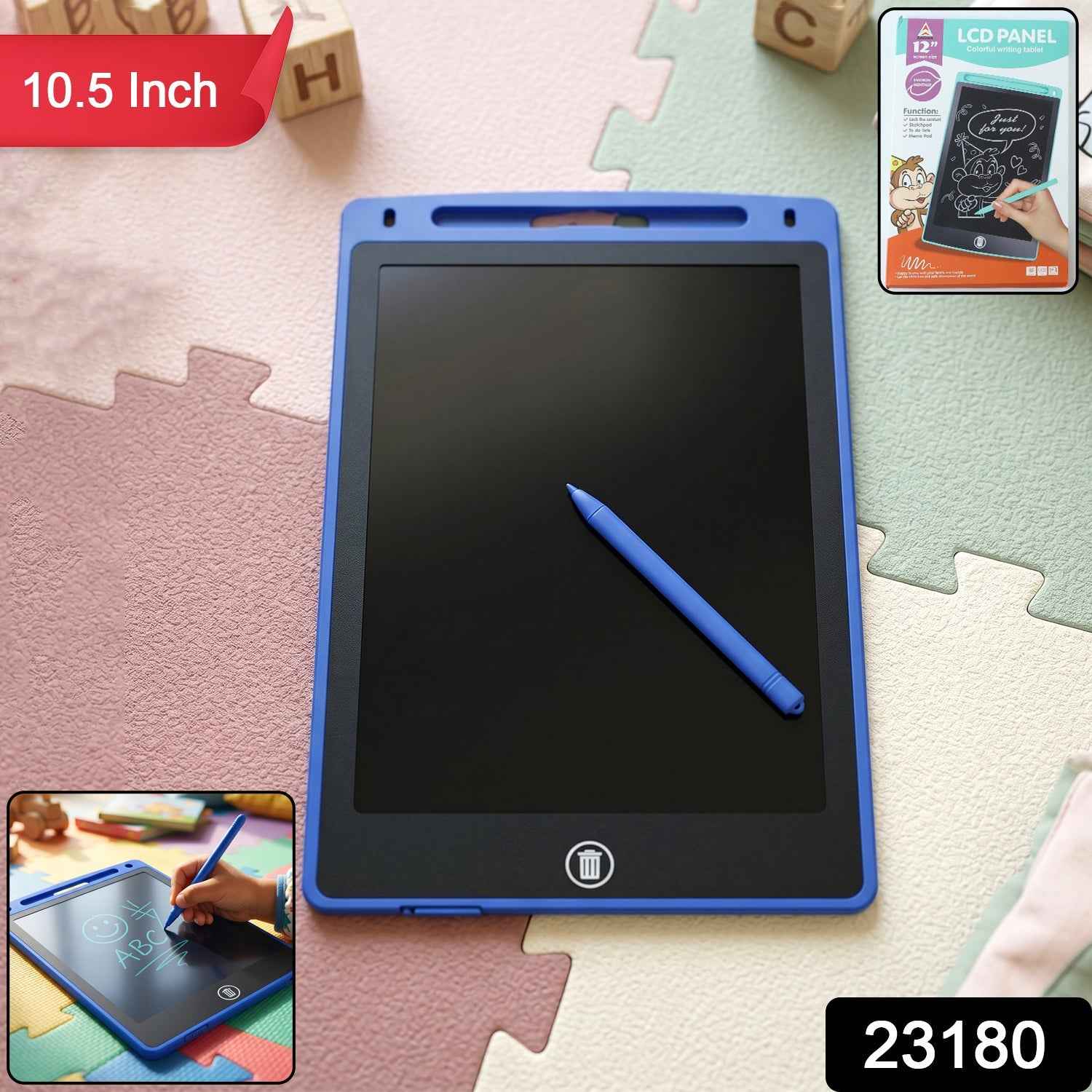 10.5 Inch LCD Writing Tablet Ð Reusable for Kids & Office