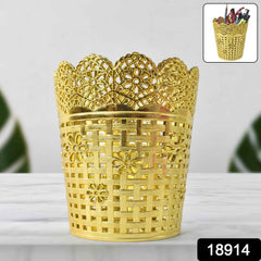 Metal Mesh Pen Holder – Durable Office Desk Organizer Stand