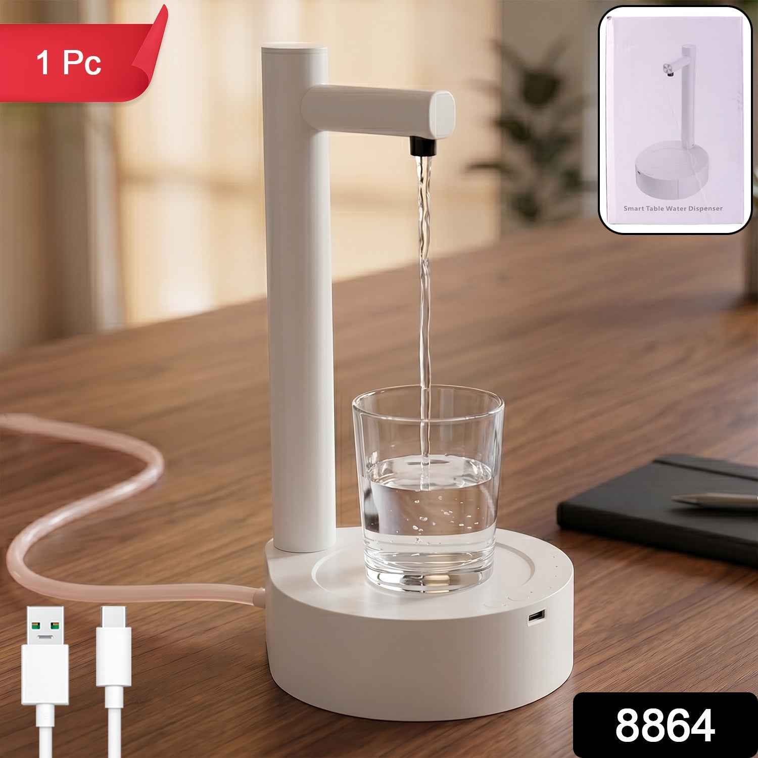 Automatic Water Dispenser – USB Rechargeable & Portable | ChillPour
