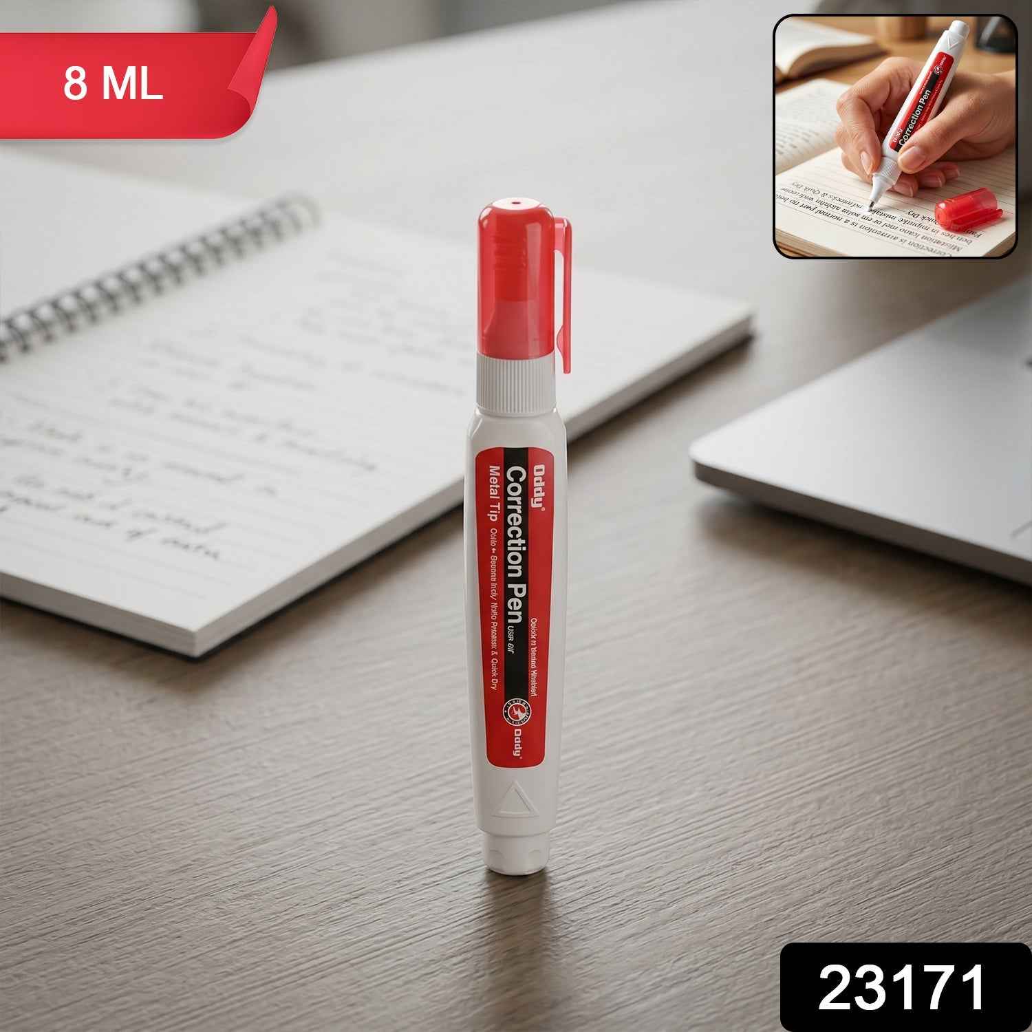Correction Pen Ð Precise, Quick-Dry & Mess-Free for Clear Writing