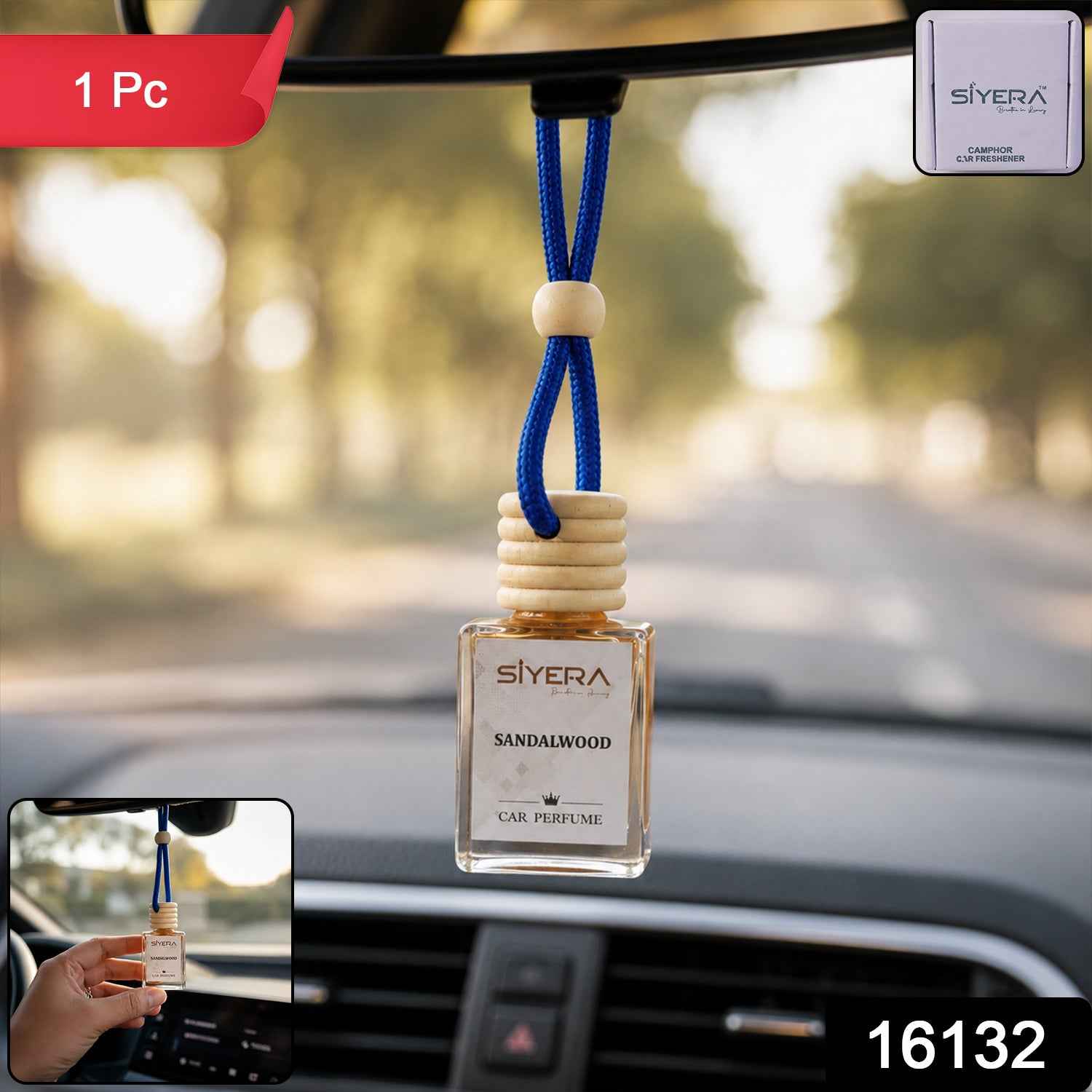 Sandalwood Car Perfume Ð Long-Lasting Woody Fragrance for Vehicles