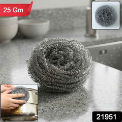 Stainless Steel Scrubber – Heavy Duty Kitchen Cleaning Tool