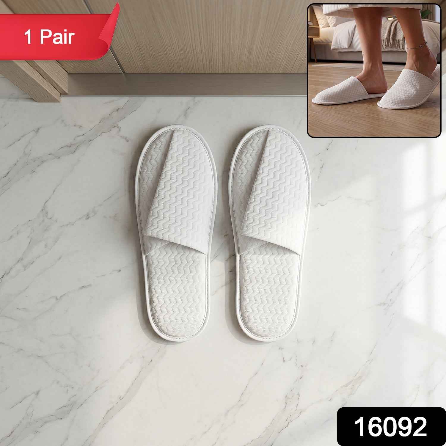 Disposable Hotel Slippers Ð Hygienic Single-Use Guest Footwear