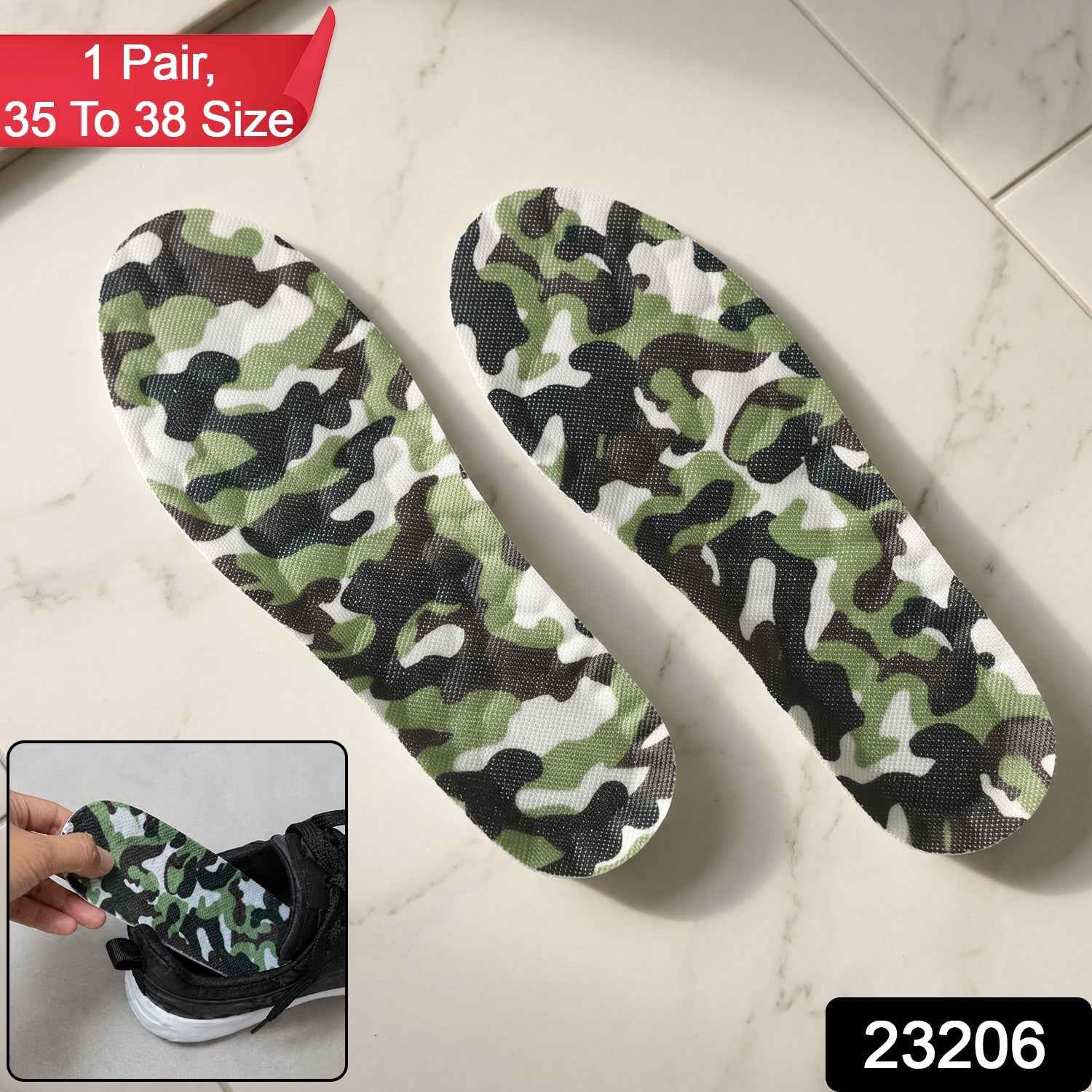 Supportive Shoe Insole Pads Ð Soft Cushion & Anti-Slip Design