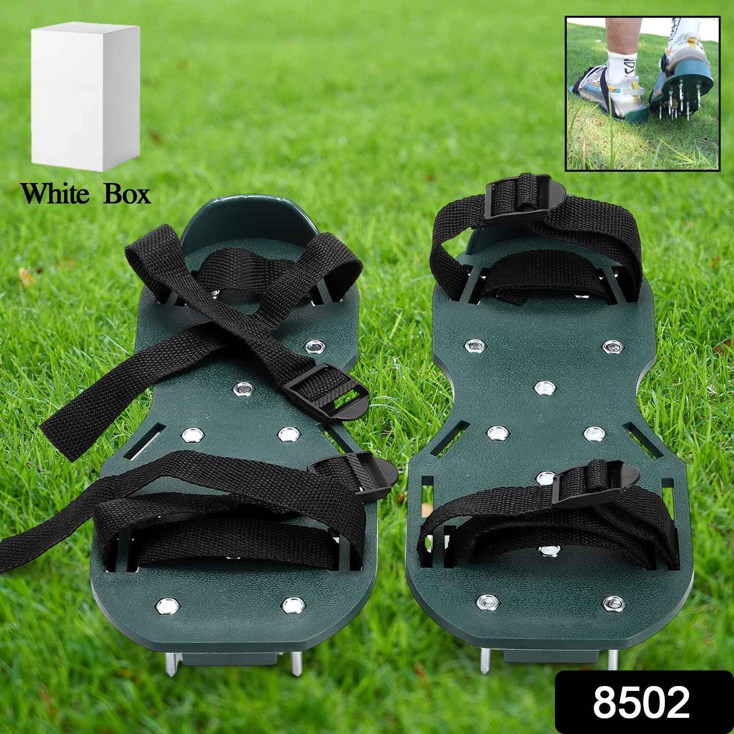 Lawn Aerator Sandals – Spiked Garden Shoes for Healthy Grass | Indo Glow