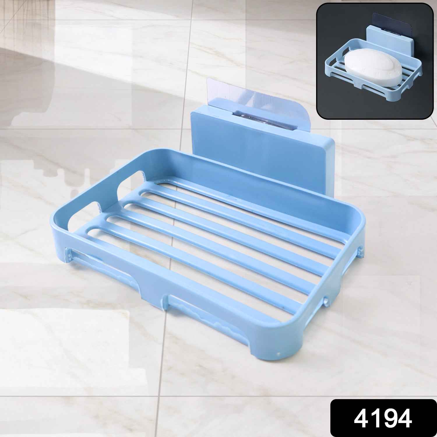 Self-Adhesive Soap Holder – Drill-Free Wall Mount | VelvetBubbles