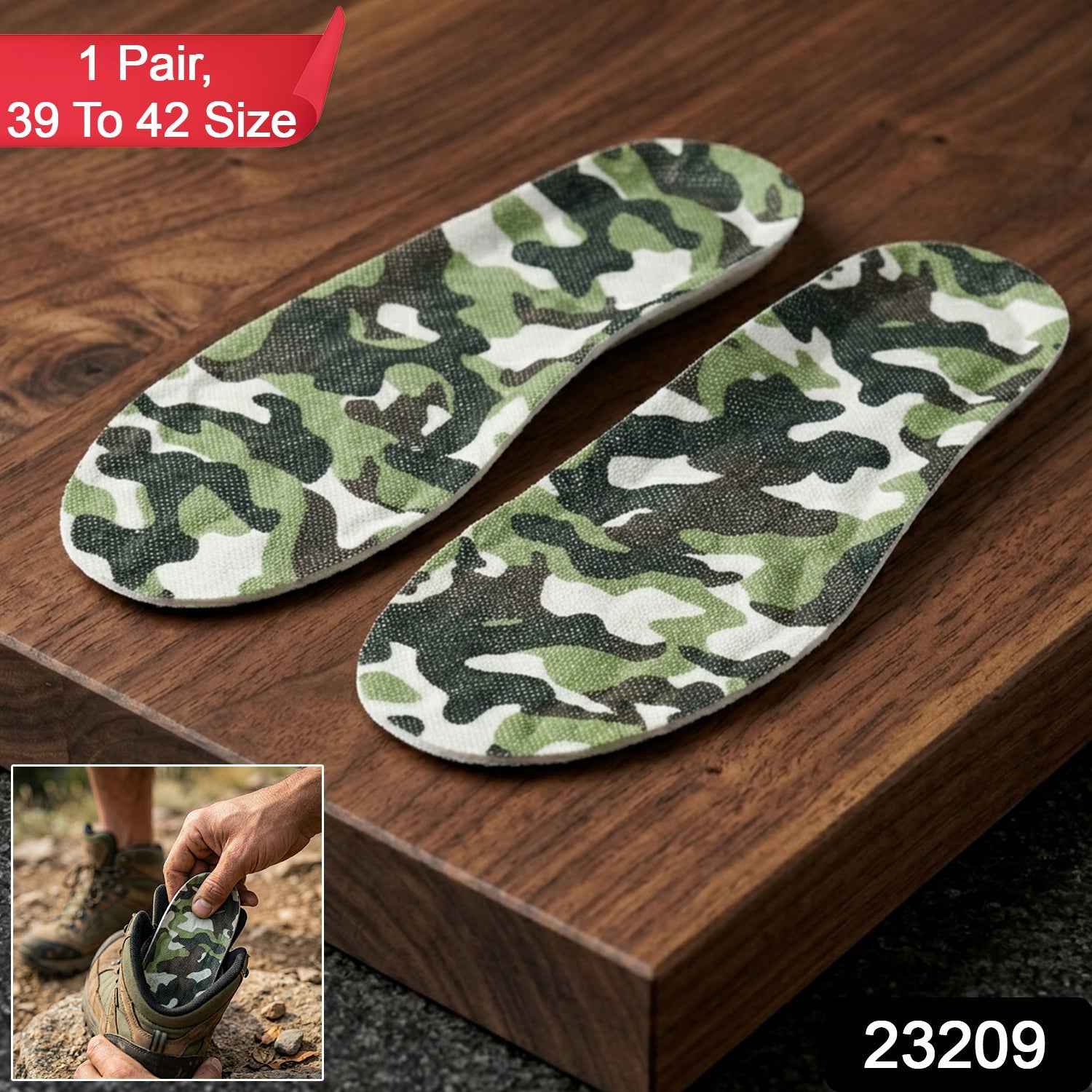Flexible Shock Absorbing Shoe Insoles Ð Comfort Fit & Support