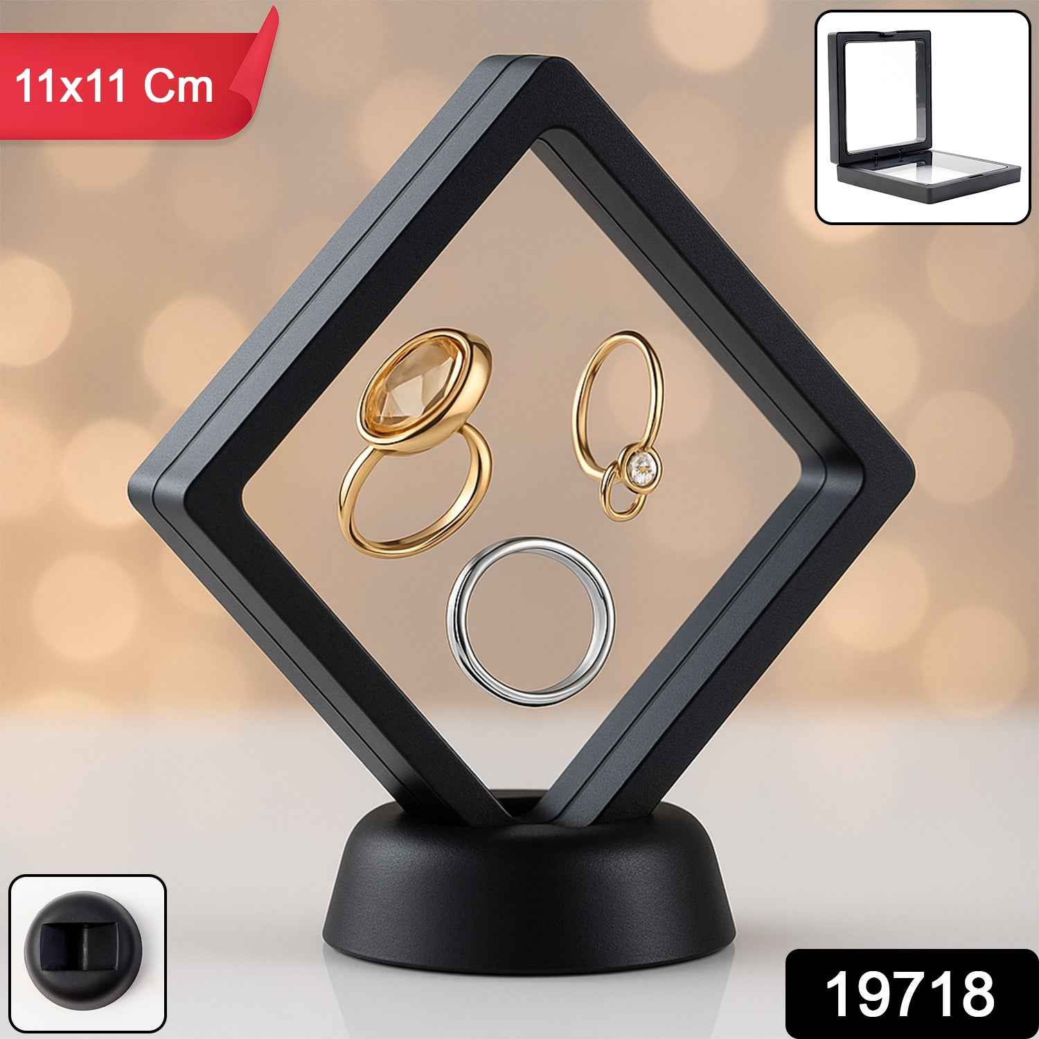 Jewellery Display Box Ð Elegant Floating Design for Showcasing