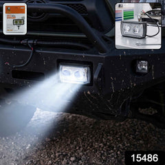 3 Mode LED Fog Light – Ultra Mini Dual Lens for Vehicle Safety