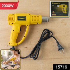 Heat Gun – Heavy Duty 2000W for Paint Removal & Shrink Wrapping