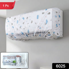 AC Dust Cover, Waterproof Folding Split AC Protector | Velvet Wheels side angle for fresh air comfort air conditioner cover