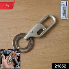 Metal Key Holder – Heavy Duty Carabiner Style Keychain for Secure Keys
