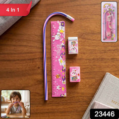 Kids Stationery Set Ð Fun Pink Design for School & Gifting