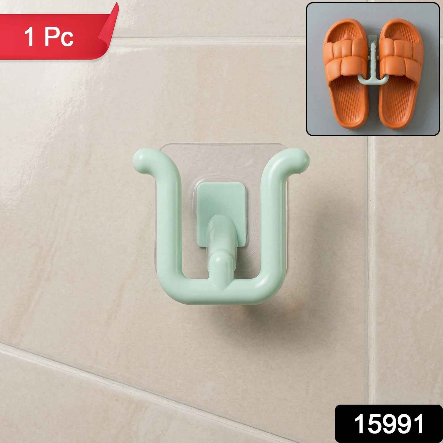 Wall-Mounted Slipper Holder – Space-Saving & Easy to Install
