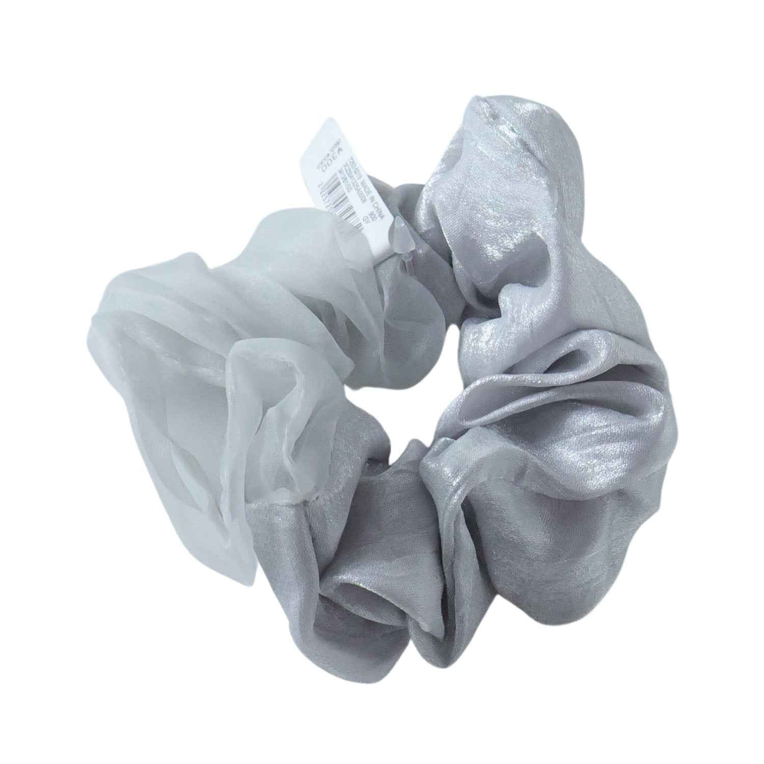 Satin Mesh Hair Scrunchie – Soft, Stretchable & Stylish