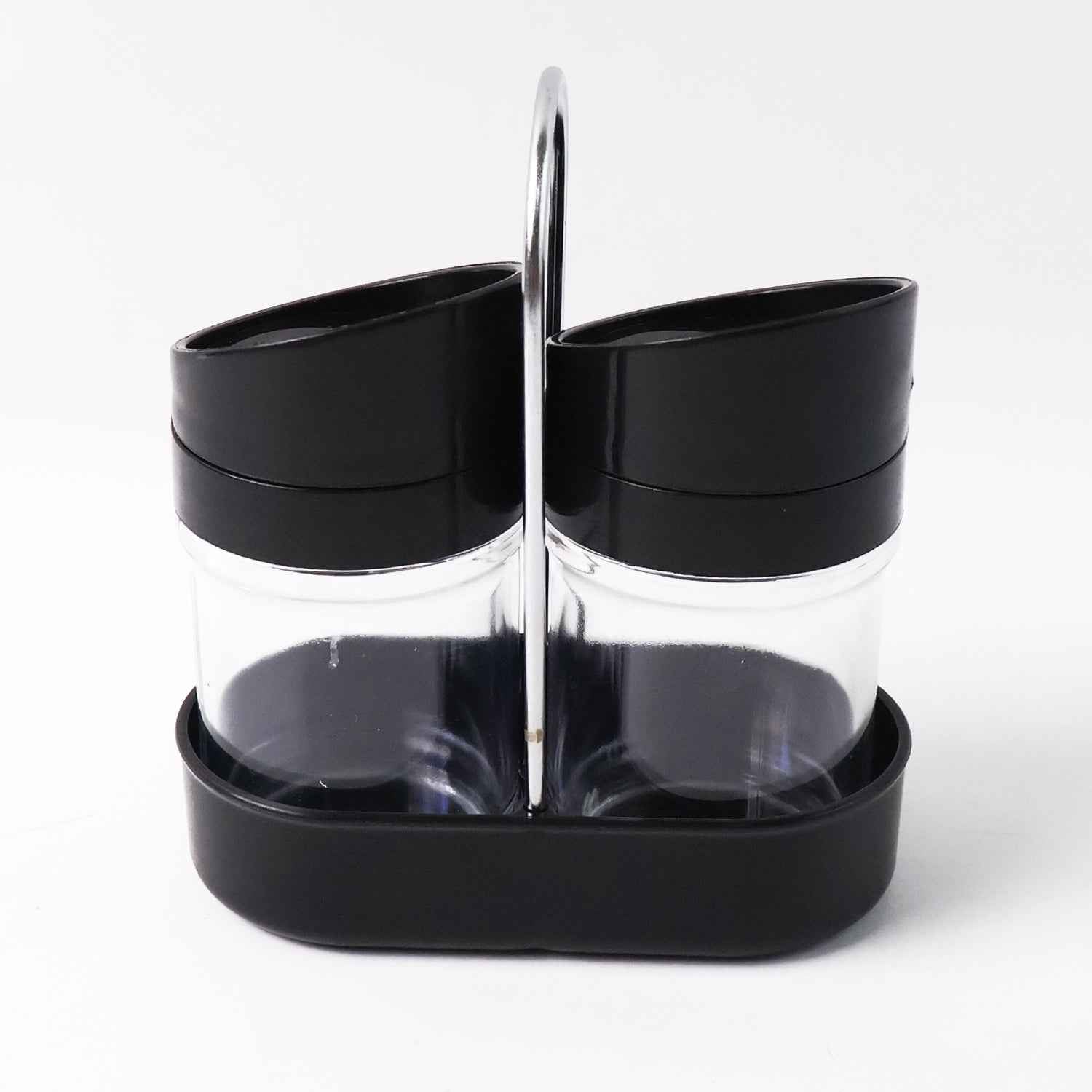 Salt N Pepper Plastic Jar Set – Durable Kitchen Spice Storage