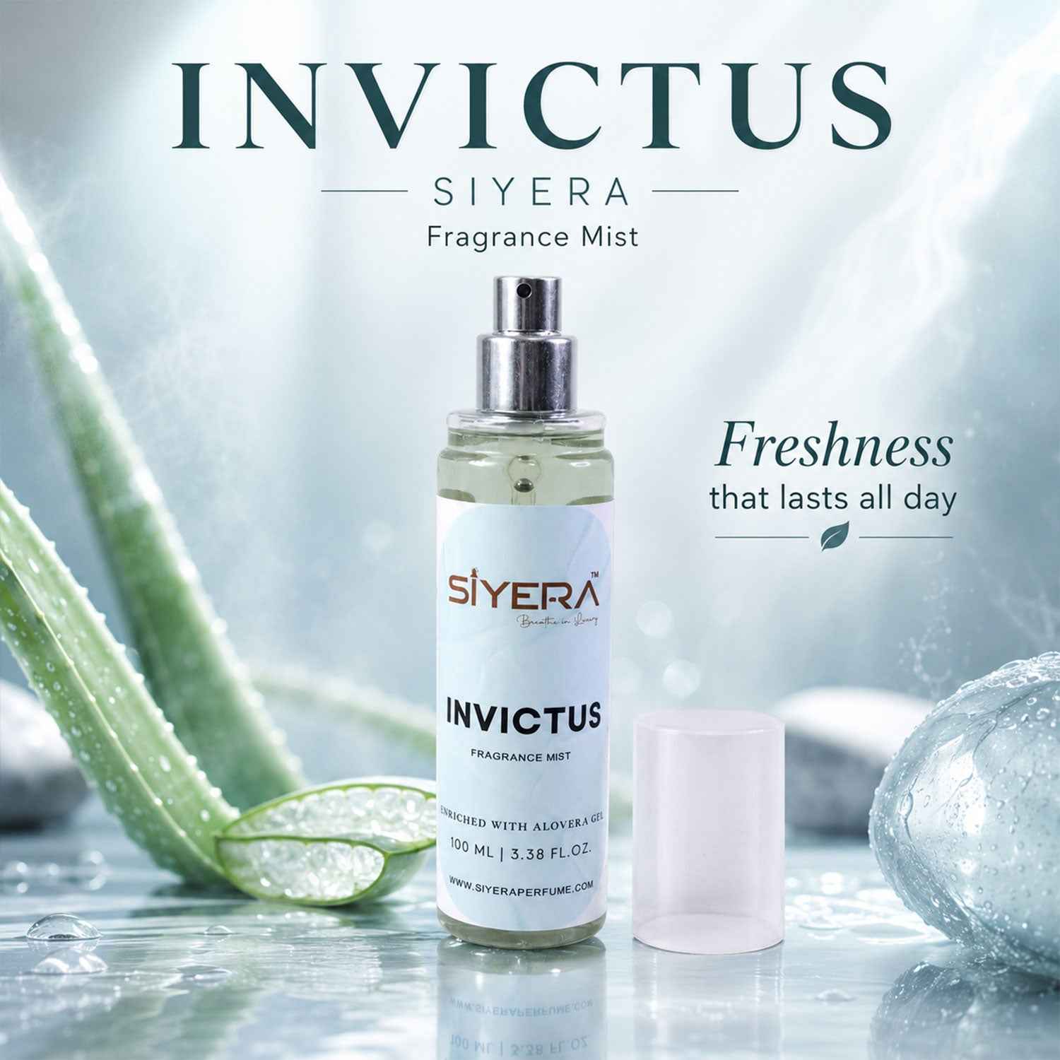 Siyera Invictus Fragrance Mist Ð Long-lasting Refreshing Spray