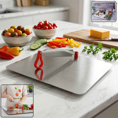 Stainless Steel Multipurpose Chopping Board – Hygienic & Durable for Kitchen