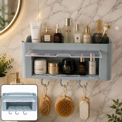 Wall Mounted Storage Organizer Shelf Ð Space-Saving Bathroom & Kitchen Solution