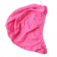 Small Premium Stretchable Pink Swimming Cap Ð Comfortable Fit for Short Hair