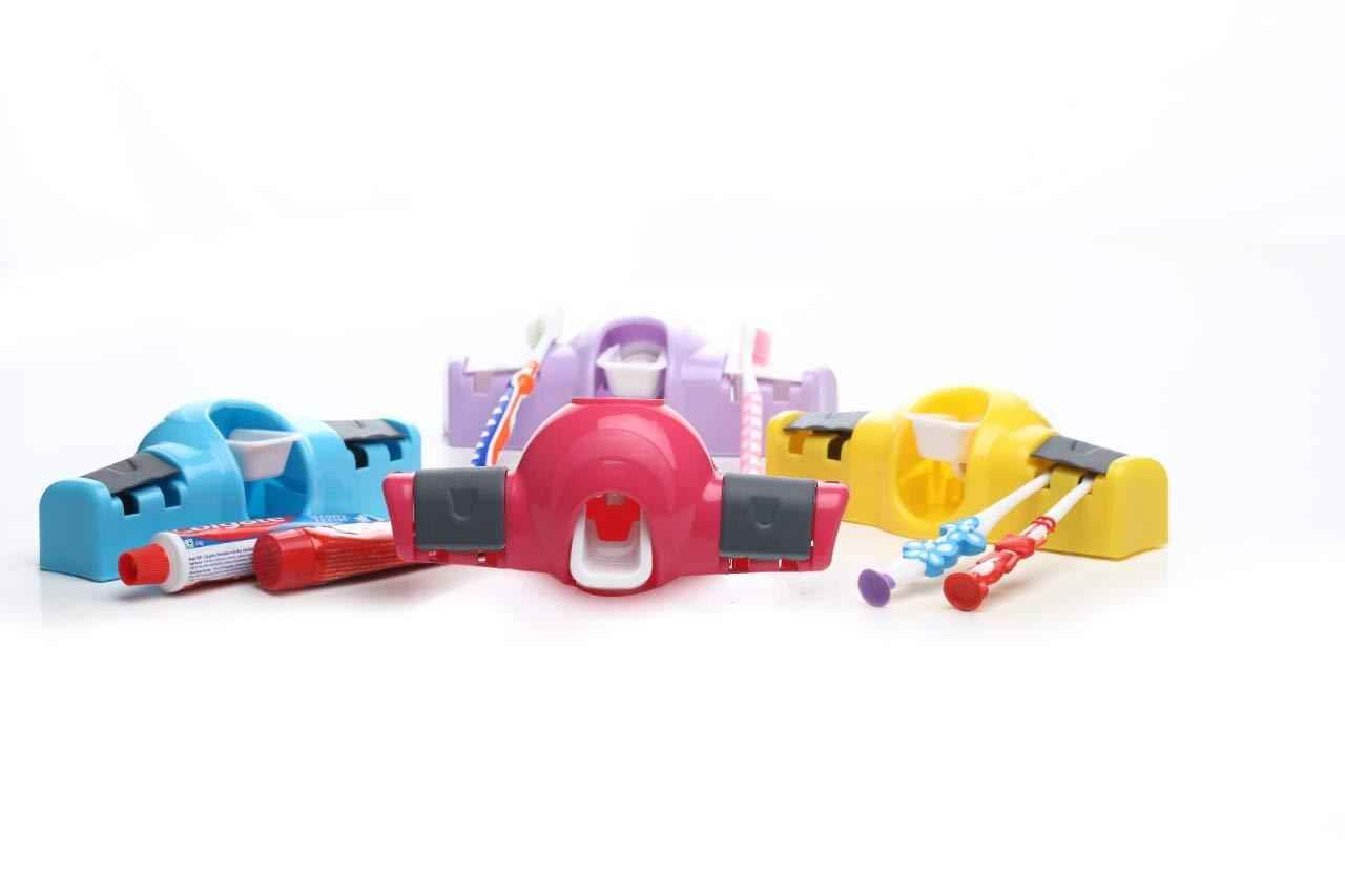 Automatic Toothpaste Dispenser – Wall Mount & Toothbrush Holder | BrushedUp
