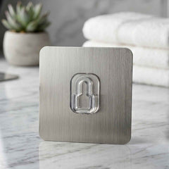 Adhesive Plastic Wall Hook Ð Strong Hold & Reusable Design