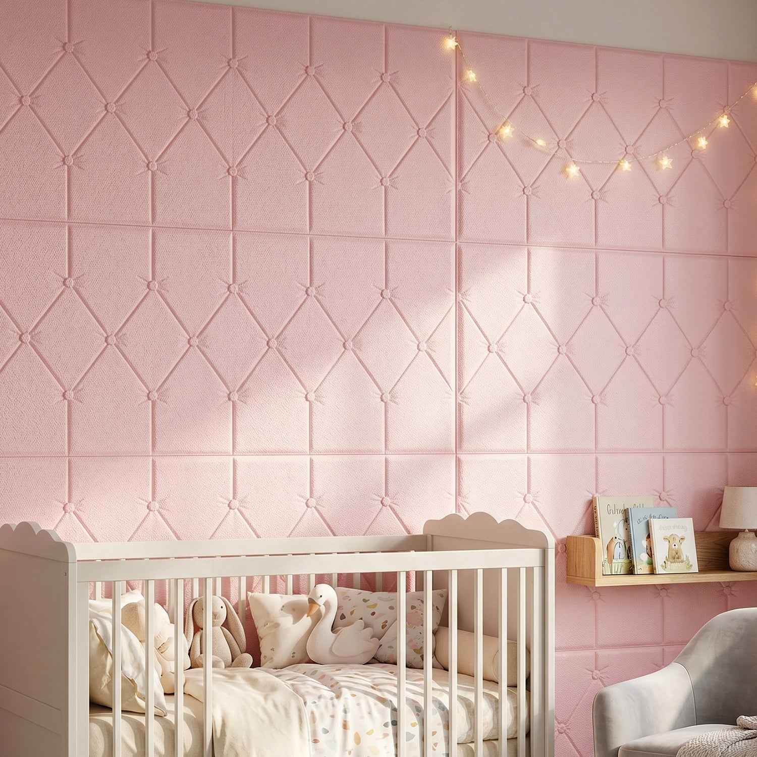 Self Adhesive 3D Foam Wall Panel Ð Easy DIY Home Decor