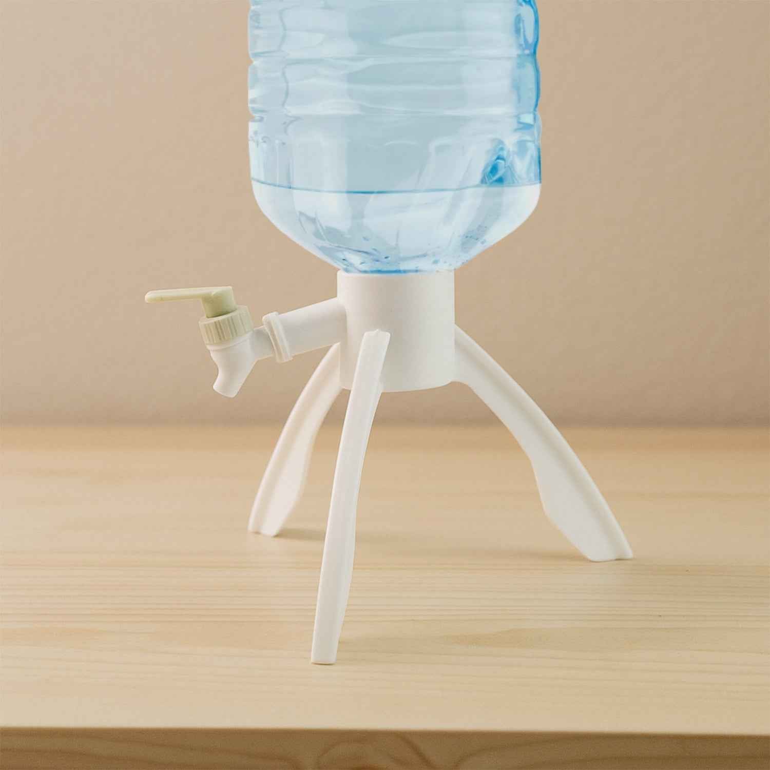 Water Dispenser Stand – Universal Plastic Tap & Foldable Tripod