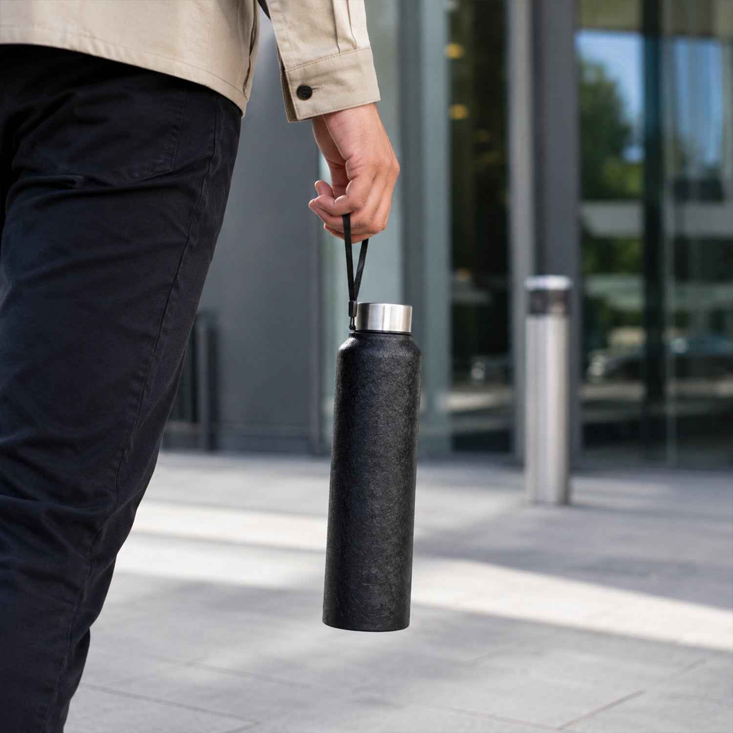 Stainless Steel Water Bottle Ð Leak-Proof & Thermally Insulated for Daily Use