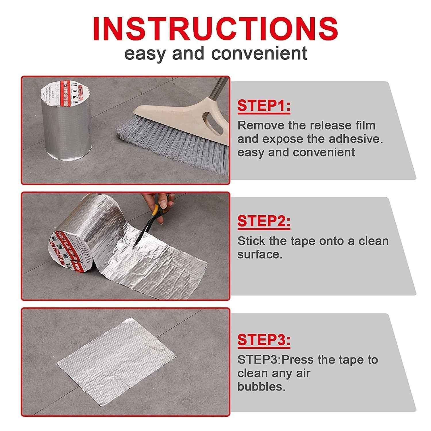 Waterproof Roof Tape – Strong Seal for Leaks & Joints
