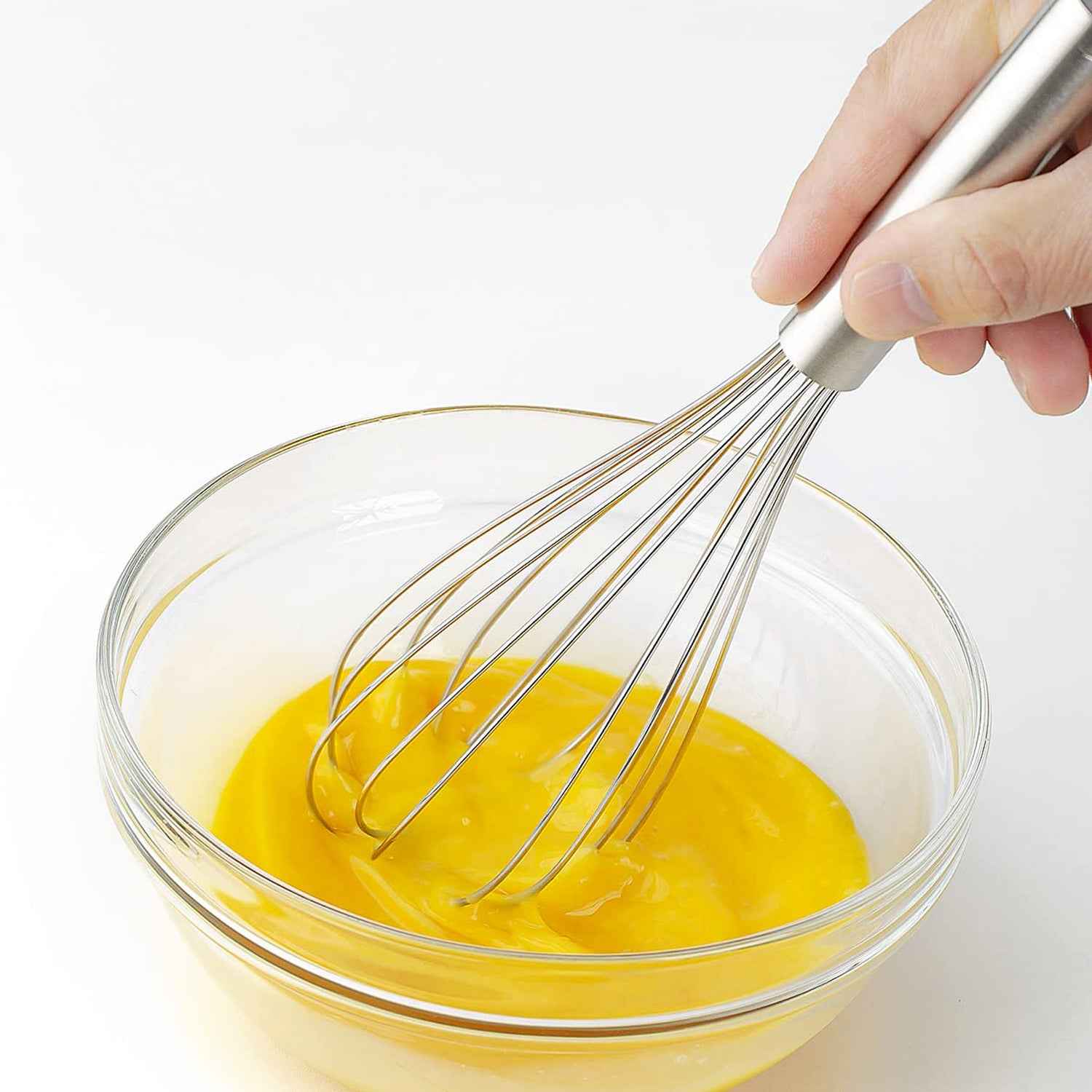 Stainless Steel Wire Whisk – Durable, Comfortable Mixing Tool