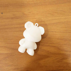 Bear Shape Mini Figure Keychain – Cute Decorative Accessory