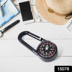 Mini Compass with Clip – Portable Outdoor Gear | Trekola